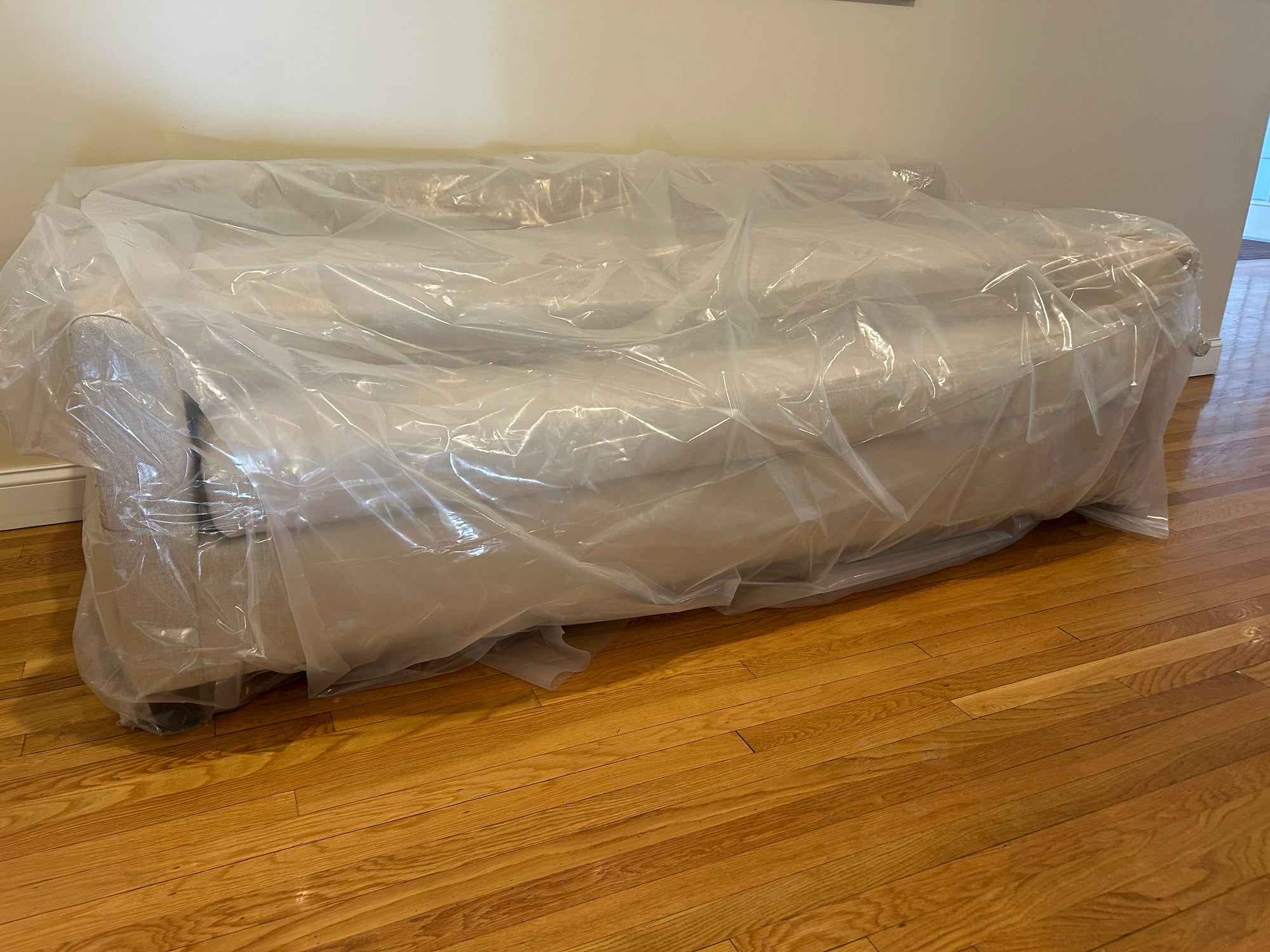 Available Now 84" Lorna sofa in Belgian Linen $4600 plus shipping