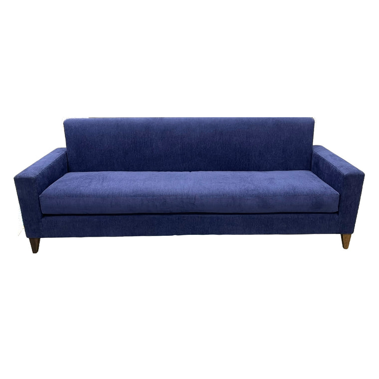 AVAILABLE NOW: 90" Tom Sofa in Orcas Deep Blue