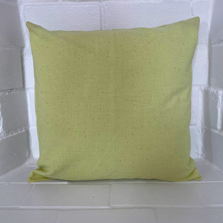 HMP5 Hemp/linen hand stamped pillow cover