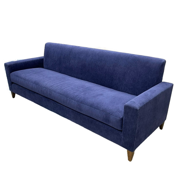 AVAILABLE NOW: 90" Tom Sofa in Orcas Deep Blue